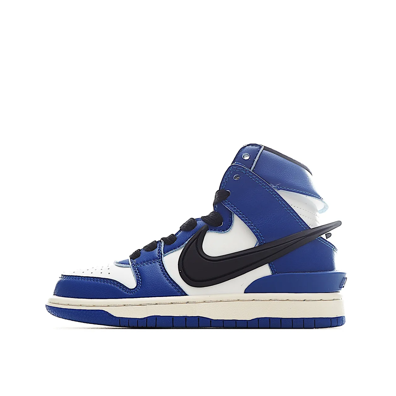 Nike Dunk High Royal Blue White Black Lifestyle Sneakers 7