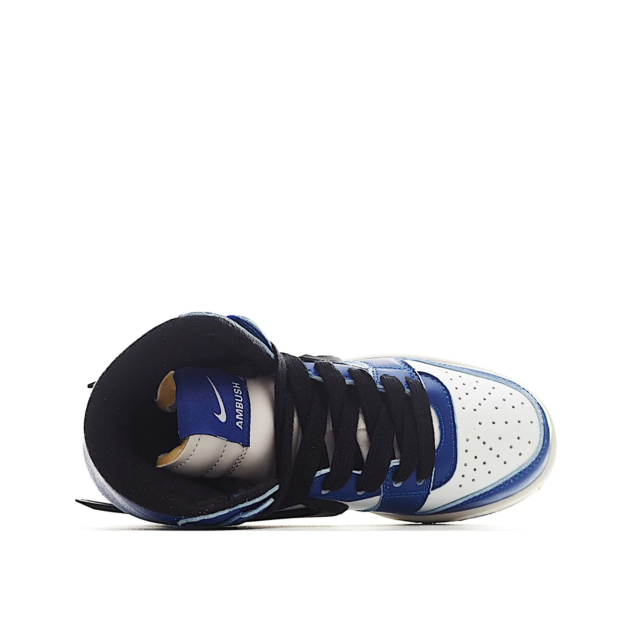 Nike Dunk High Royal Blue White Black Lifestyle Sneakers 10