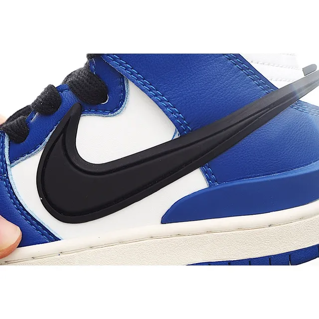 Nike Dunk High Royal Blue White Black Lifestyle Sneakers 15