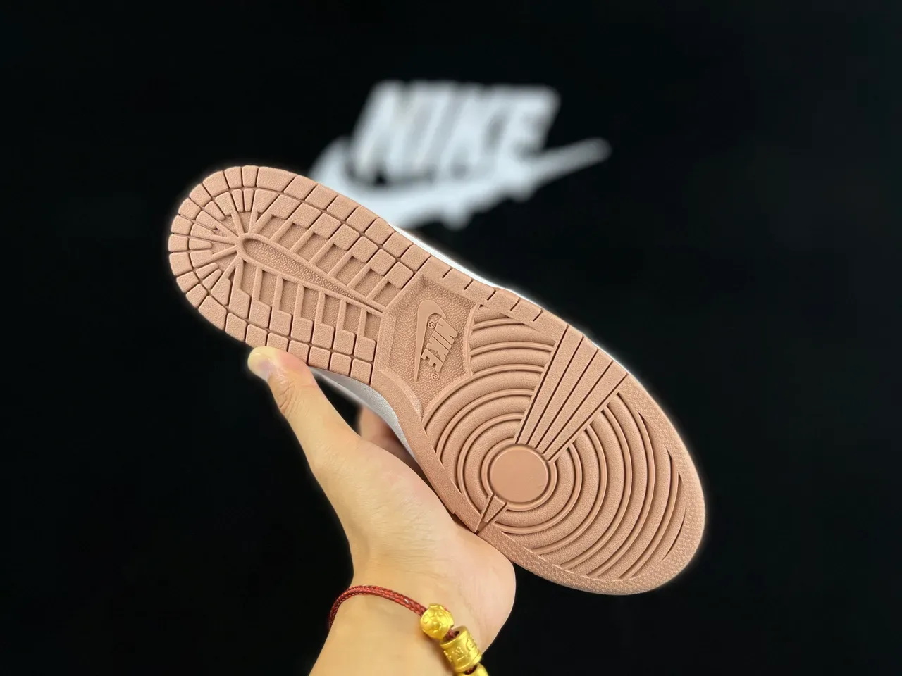 Nike Dunk Low Beige and White Lifestyle Sneakers 2