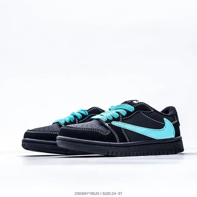 Nike Dunk Low Black Turquoise Lifestyle Sneakers 6