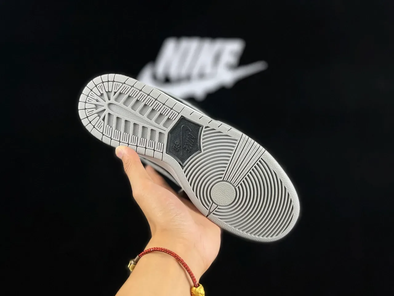 Nike Dunk Low Gray and White Lifestyle Sneakers 2