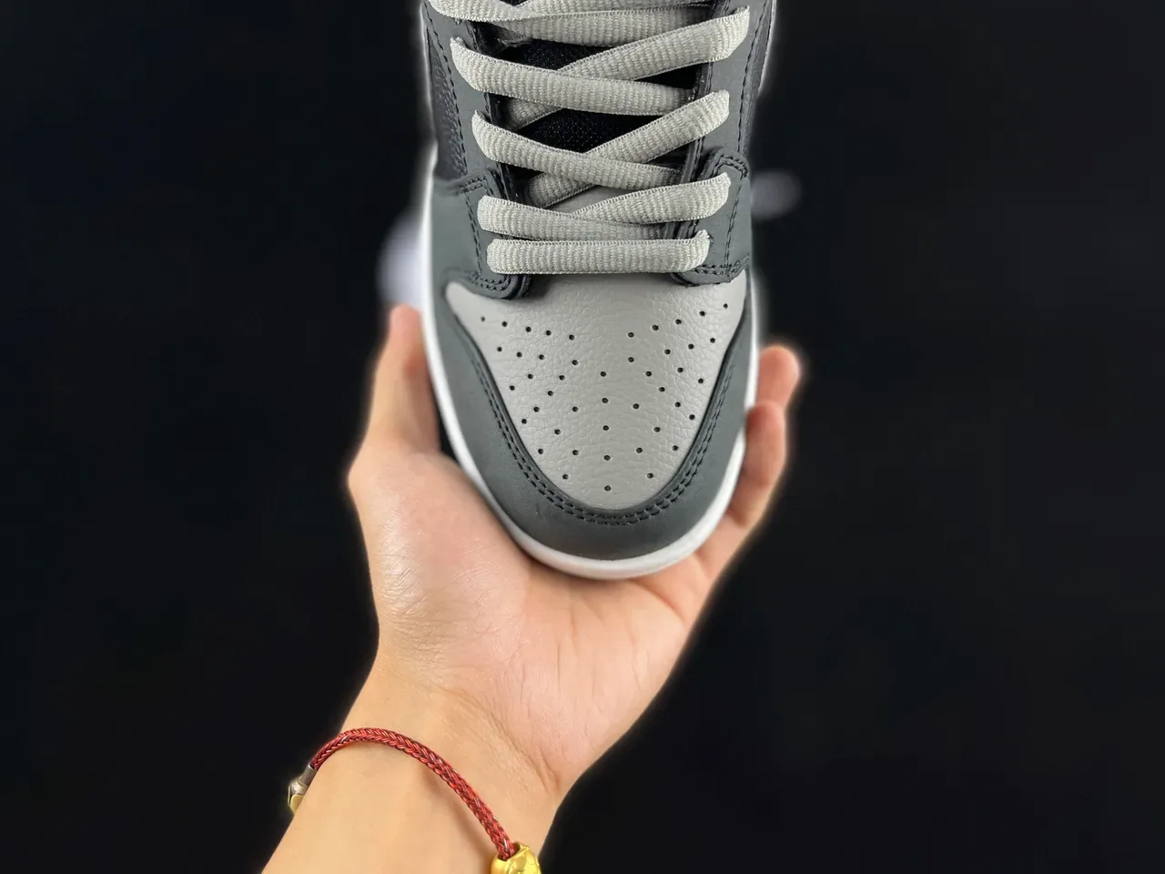Nike Dunk Low Gray and White Lifestyle Sneakers 8
