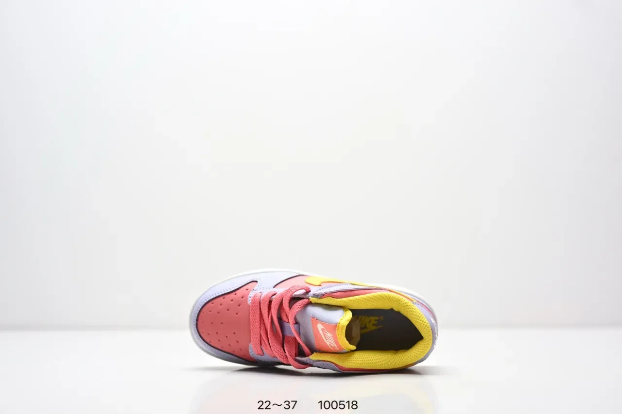 Nike Dunk Low Gray and White Lifestyle Sneakers 7