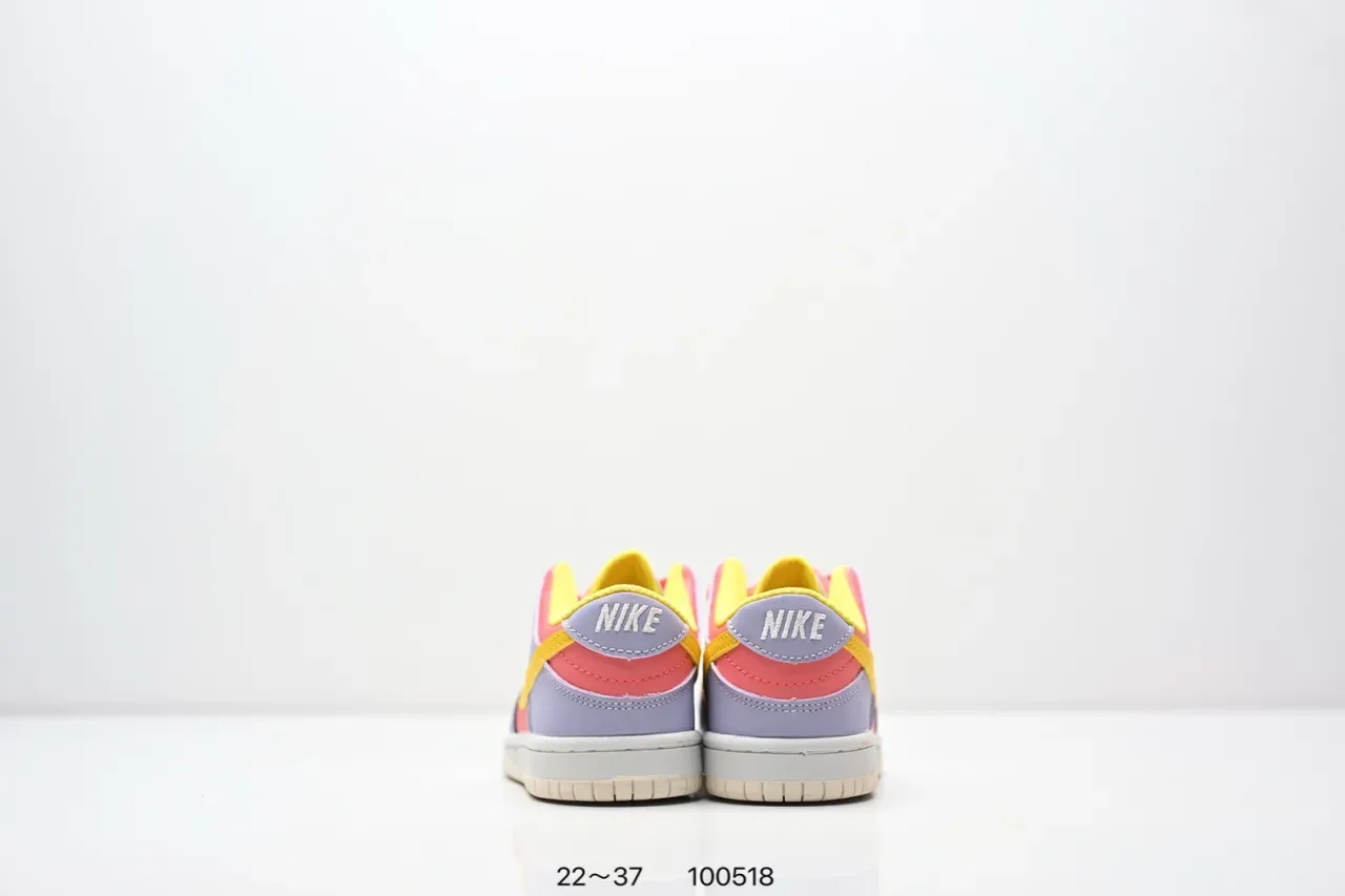 Nike Dunk Low Gray and White Lifestyle Sneakers 9
