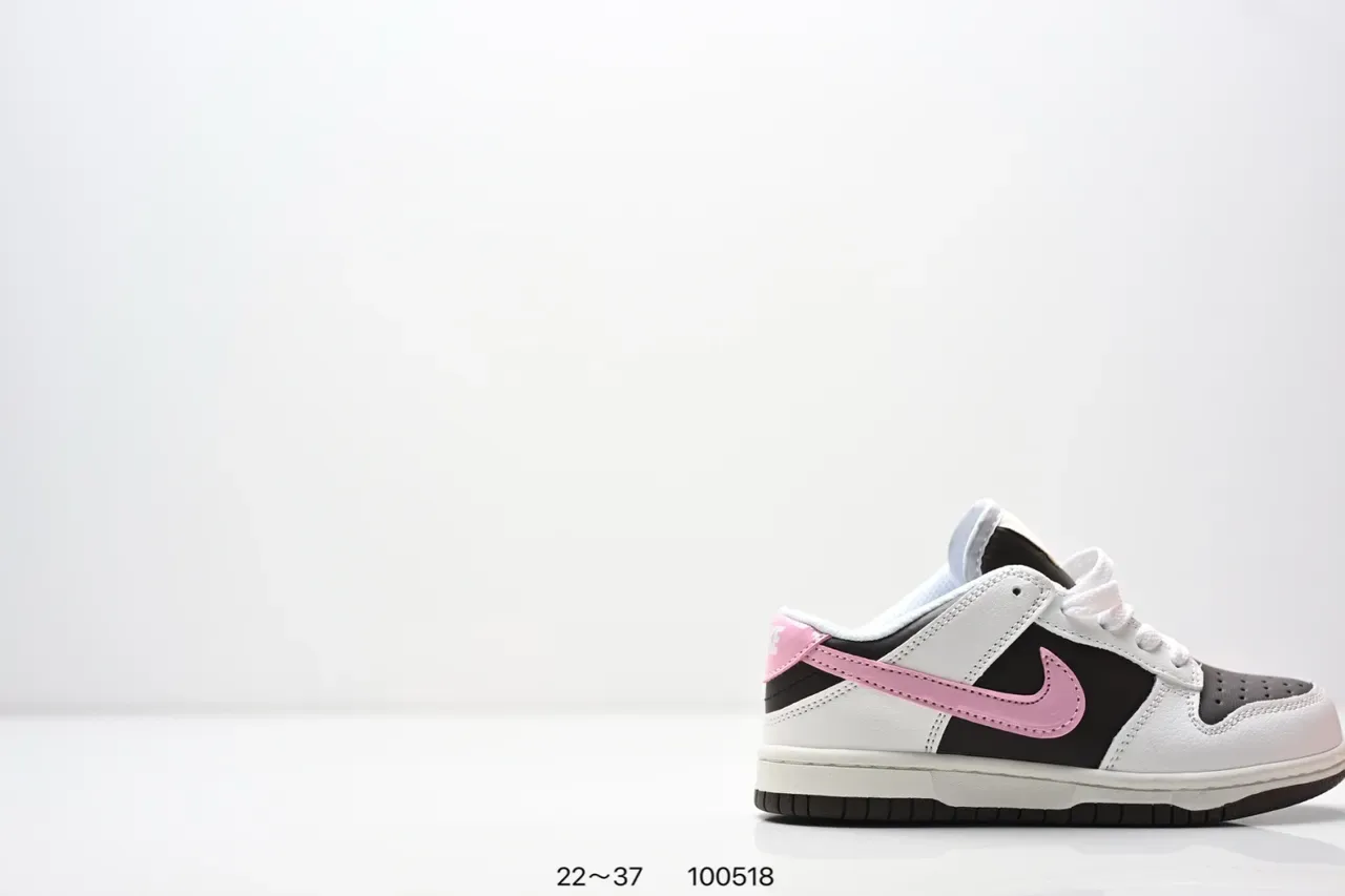 Nike Dunk Low Gray and White Lifestyle Sneakers 14