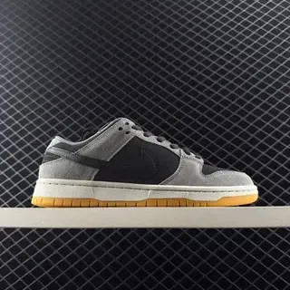 Nike Dunk Low ग्रे ब्लैक गम लाइफस्टाइल स्नीकरज़