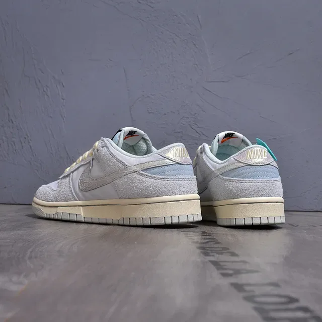 Nike Dunk Low Gray Yellow Lifestyle Sneakers 4