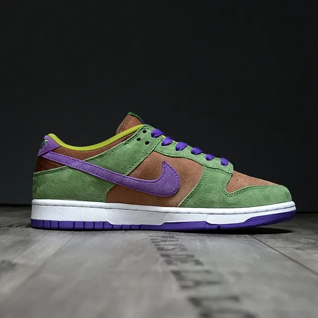 Nike Dunk Low Vert olive Violet Beige Chaussures lifestyle 6