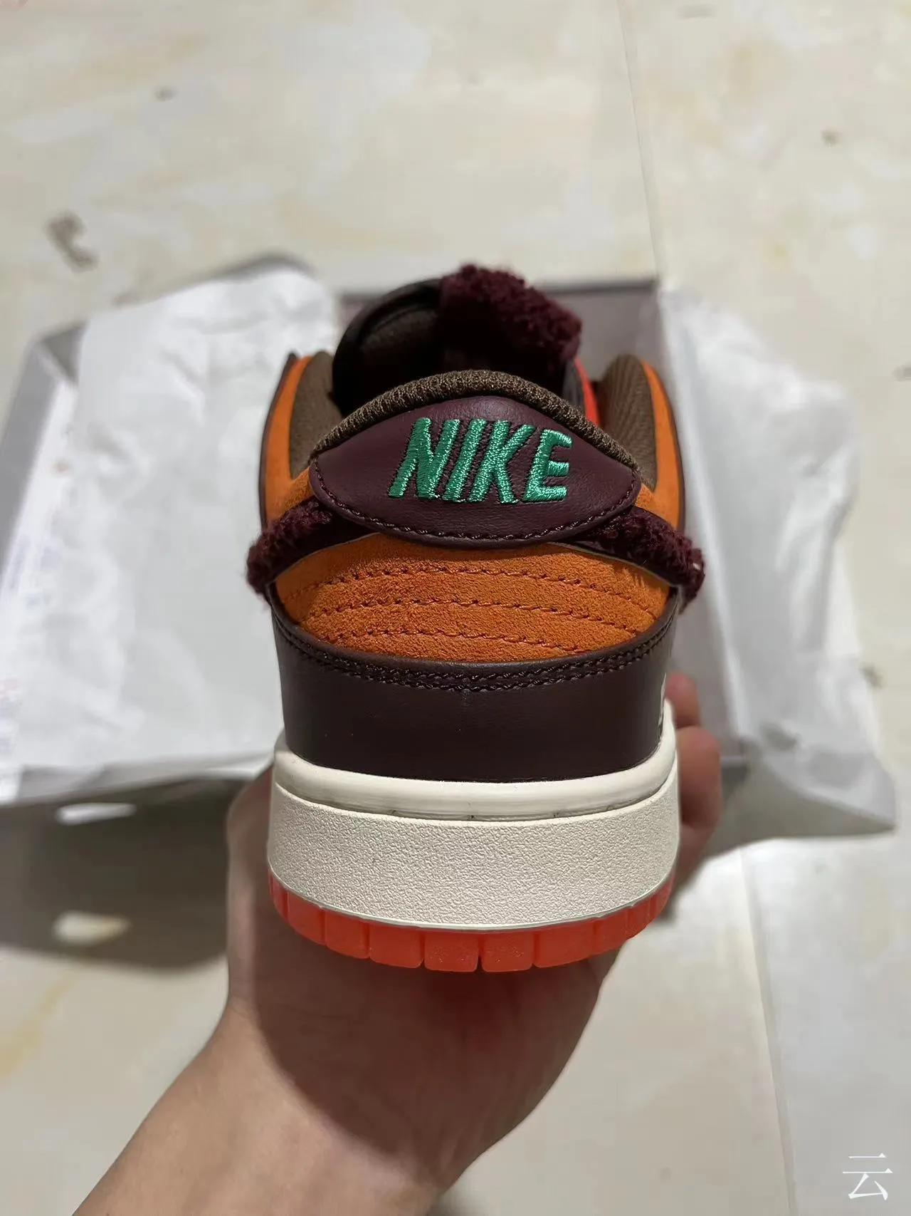 Nike Dunk Low Année du Lapin Rouge Brun Chaussures de skateboard 7