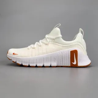 Nike Free Beige Brown Knit Upper Segmented Flex-Groove Midsole Chaussures de course