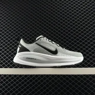 Nike Zapatillas de correr con upper gris y negro de malla ZOOMX midsole