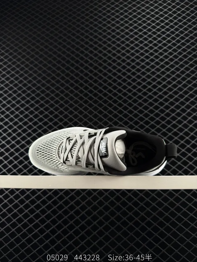 Nike Gray Black Mesh Upper ZOOMX Midsole Running Shoes 5