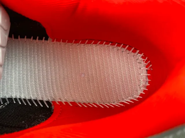 Nike Gray Red Low-Top Textile Upper Lifestyle Sneakers 8
