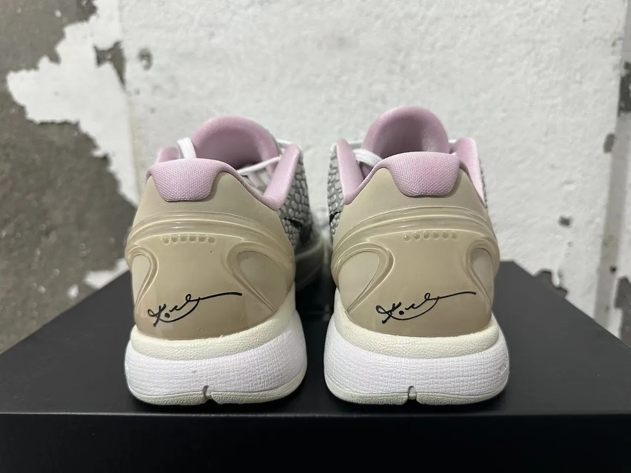 Nike Kobe 5 Protro Gray White Pink Basketball Shoes 3