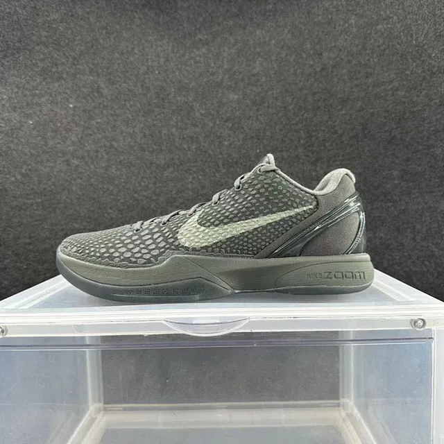 Nike Kobe VI Olive Green Textured Basketball Shoes 2
