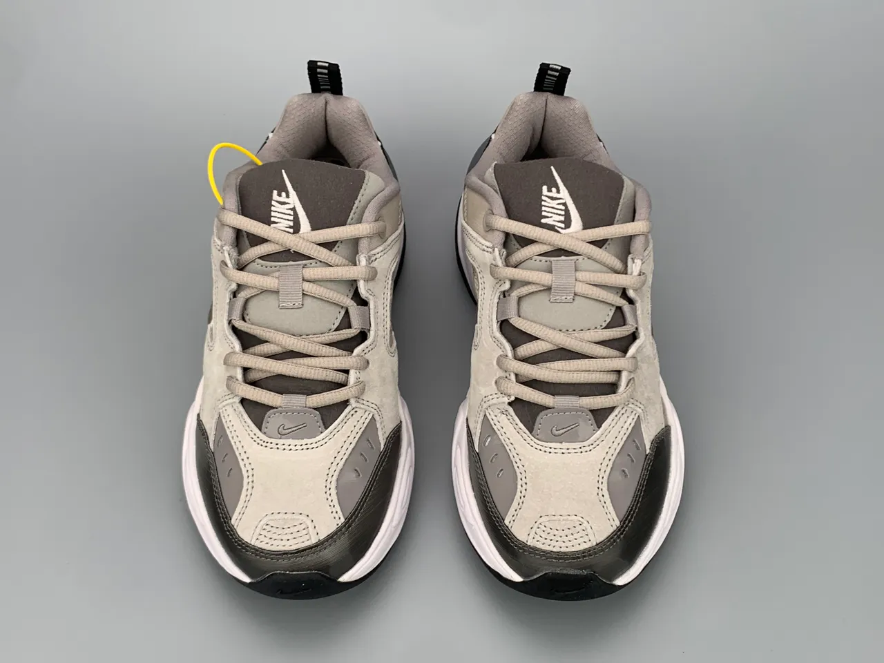 Nike M2K Tekno Light Gray Chunky Sneakers 9