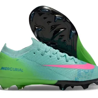 Nike Mercurial Gradient Green Pink Firm-Ground Soccer Shoes