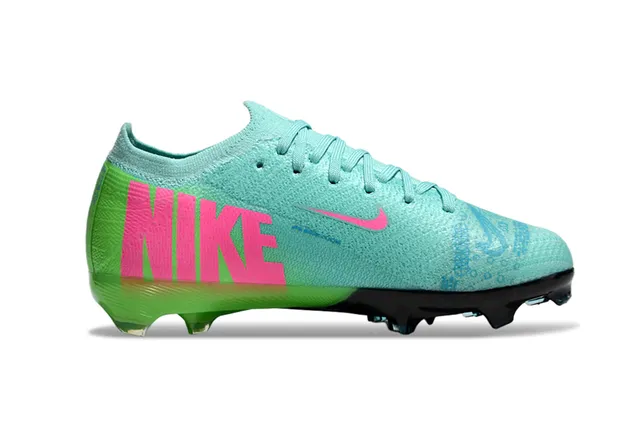 Nike Mercurial Gradient Green Pink Firm-Ground Soccer Shoes 5