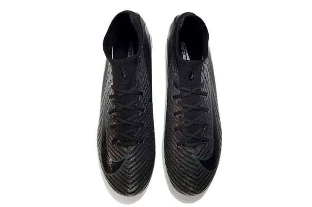 Nike Mercurial Superfly Noir Turquoise Air Zoom Firm-Ground Chaussures de football 3