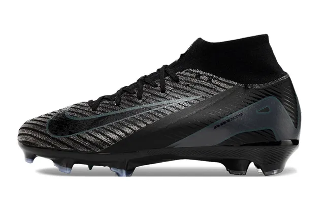 Nike Mercurial Superfly Noir Turquoise Air Zoom Firm-Ground Chaussures de football 9
