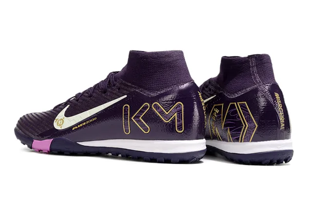 Nike Mercurial Superfly KM Violet Rose Chaussures de football turf 2