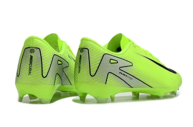 Nike Mercurial Vapor Neon Green Silver Black Firm-Ground Chaussures de football 5