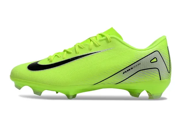 Nike Mercurial Vapor Neon Green Silver Black Firm-Ground Chaussures de football 7