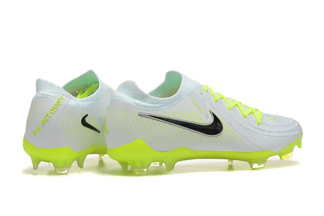 Nike Mercurial Vapor White and Neon Volt Firm-Ground Soccer Shoes 2