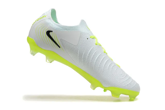 Nike Mercurial Vapor White and Neon Volt Firm-Ground Soccer Shoes 4