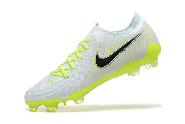 Nike Mercurial Vapor White and Neon Volt Firm-Ground Soccer Shoes 5