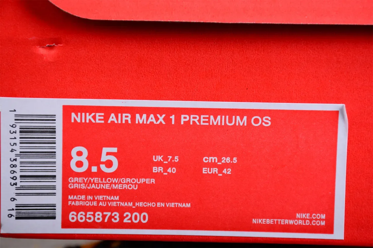 Nike Tênis Lifestyle Low-Top de Camurça com Overlay Speckled em Laranja Bege 2