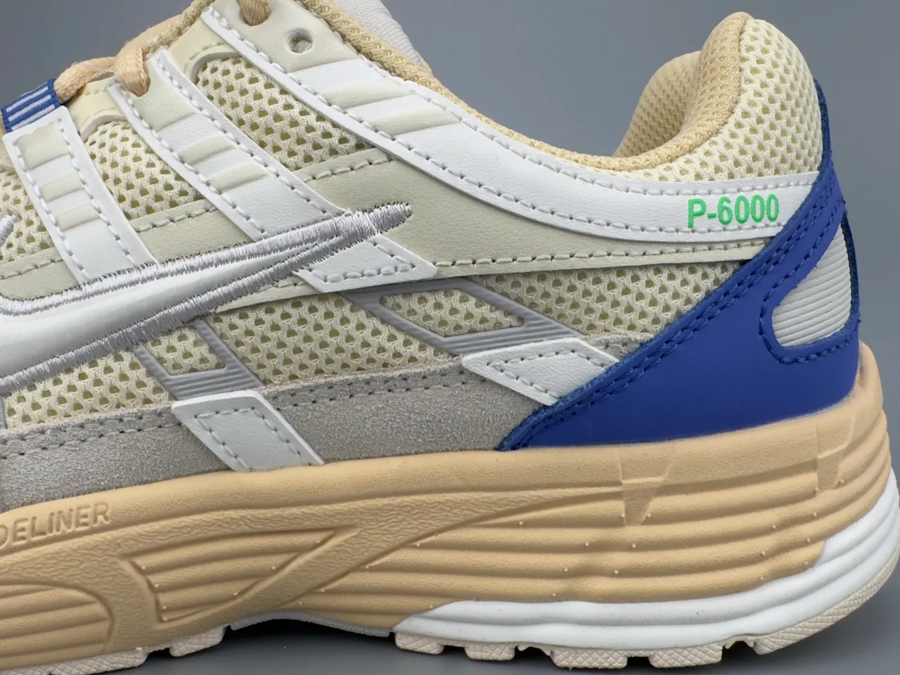 Nike P-6000 Beige Blue Gray Lifestyle Sneakers 5