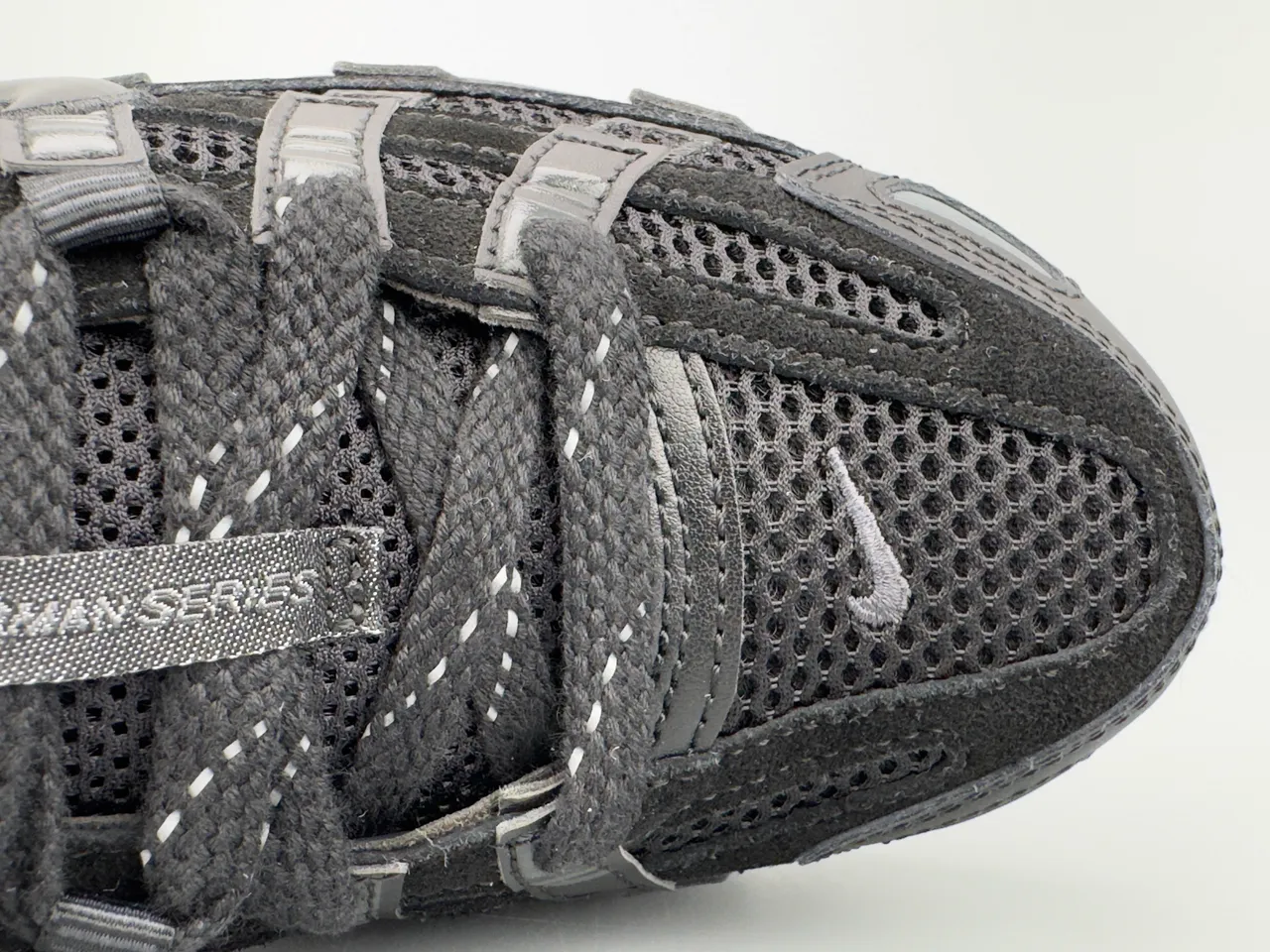 Nike P-6000 Black and Dark Gray Running Shoes 4