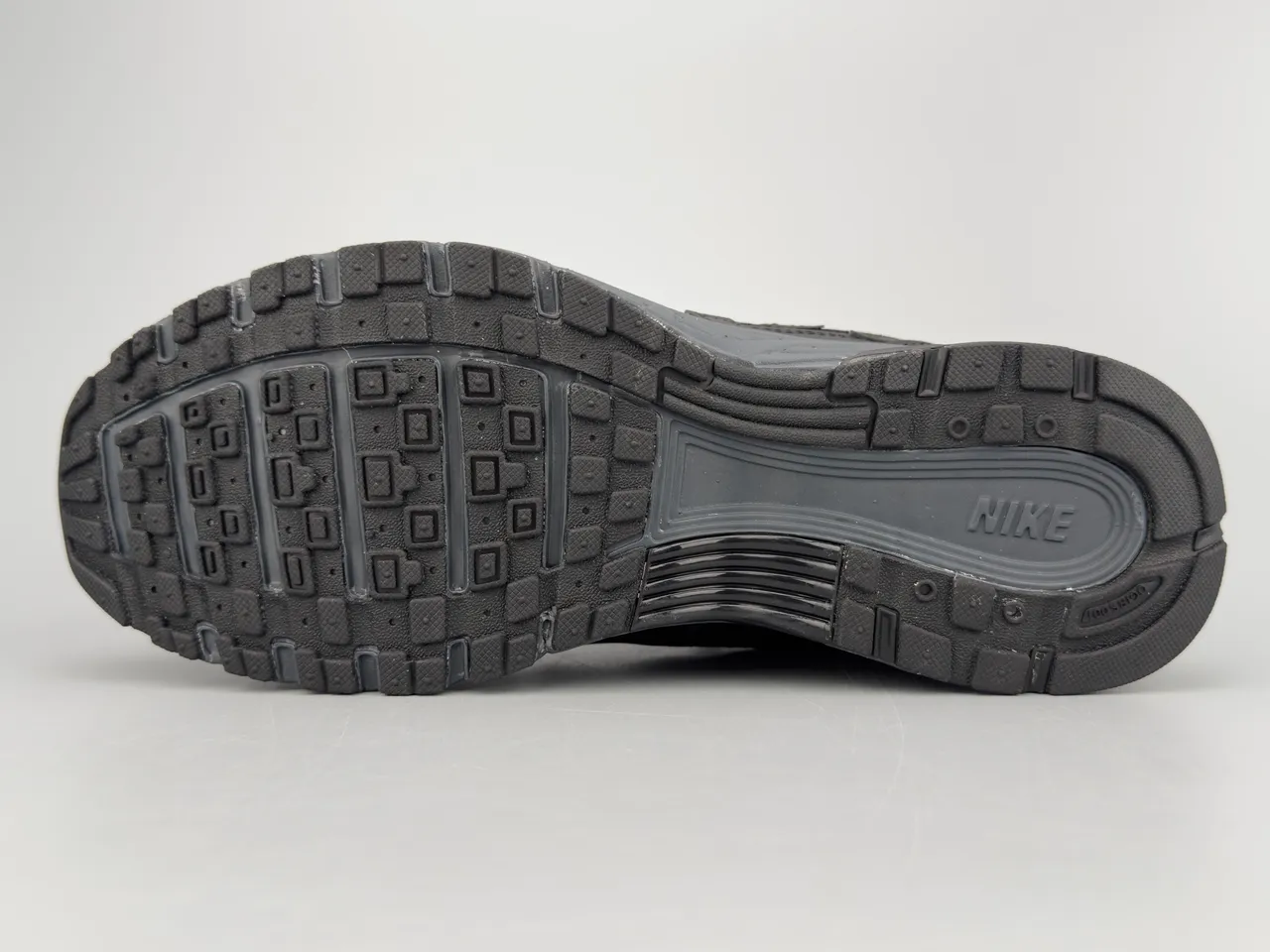 Nike P-6000 Black and Dark Gray Running Shoes 8