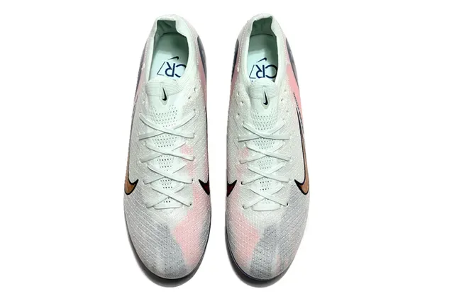 Nike Phantom GT Air Zoom White Navy Pink Gradient Chaussures de football pour terrain ferme 2
