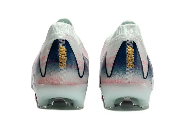 Nike Phantom GT Air Zoom White Navy Pink Gradient Chaussures de football pour terrain ferme 4