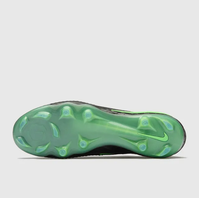 Nike Phantom GT Black Neon Green Firm-Ground Soccer Shoes 13