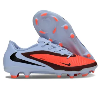Nike Phantom GT Blue Orange Low-Cut Synthetic Upper Textured Forefoot Cage Firm-Ground Soccer Shoes