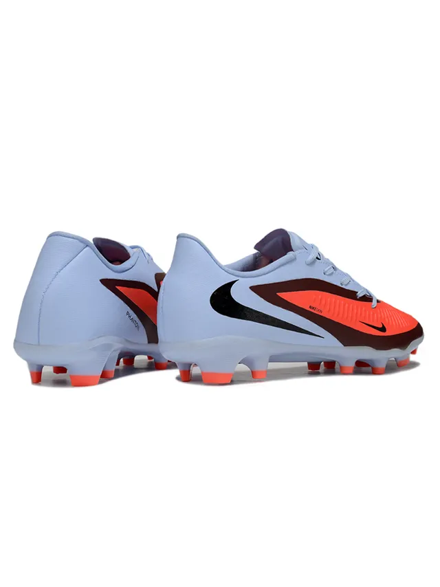 Nike Phantom GT Blue Orange Low-Cut Synthetic Upper Textured Forefoot Cage Firm-Ground Soccer Shoes 5