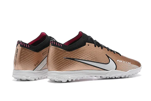 Nike Phantom GT بني أسود منخفض القطعة نسيج علوي ملعب اصطناعي أحذية كرة القدم 3