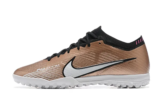 Nike Phantom GT بني أسود منخفض القطعة نسيج علوي ملعب اصطناعي أحذية كرة القدم 10