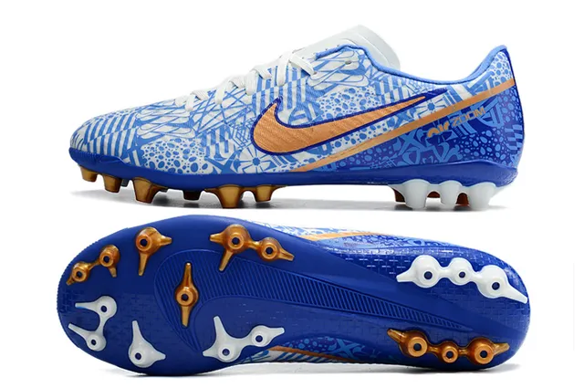 Nike Phantom GT Marron Blanc Métallique Cuivre Tige Synthétique Swoosh Accent Chaussures de Football Firm-Ground 15