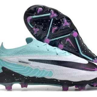 Nike Phantom GT Multicolor Knit Upper Wave-Patterned Overlay Firm-Ground Soccer Shoes