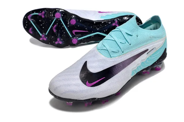 Nike Phantom GT Multicolor Knit Upper Wave-Patterned Overlay Firm-Ground Soccer Shoes 4