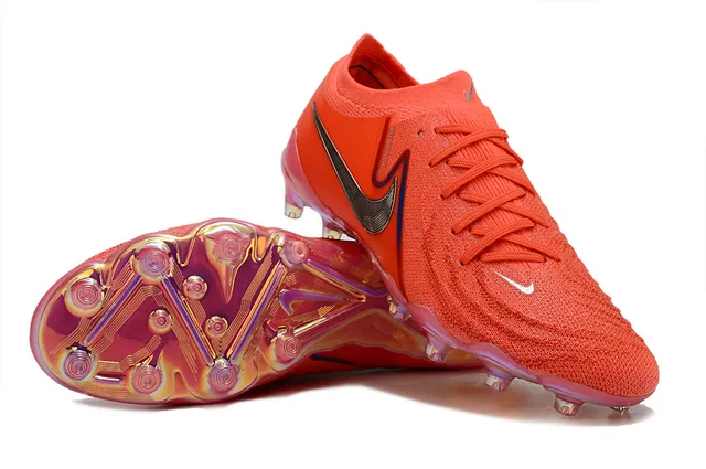 Nike Phantom GT Orange Iridescent Firm-Ground Soccer Shoes 4