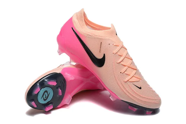 Nike Phantom GT Peach Pink Firm-Ground Soccer Shoes 15