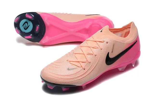 Nike Phantom GT Peach Pink Firm-Ground Soccer Shoes 16