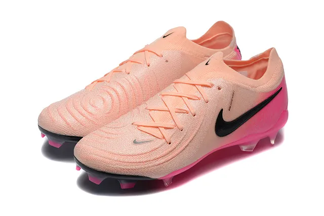 Nike Phantom GT Peach Pink Firm-Ground Soccer Shoes 17