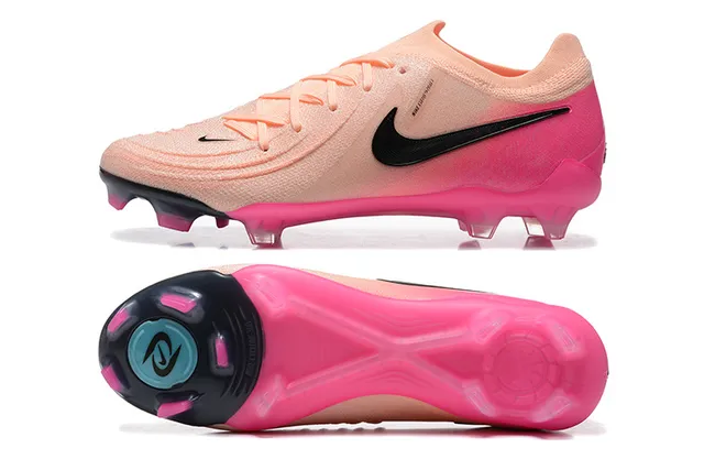 Nike Phantom GT Peach Pink Firm-Ground Soccer Shoes 18